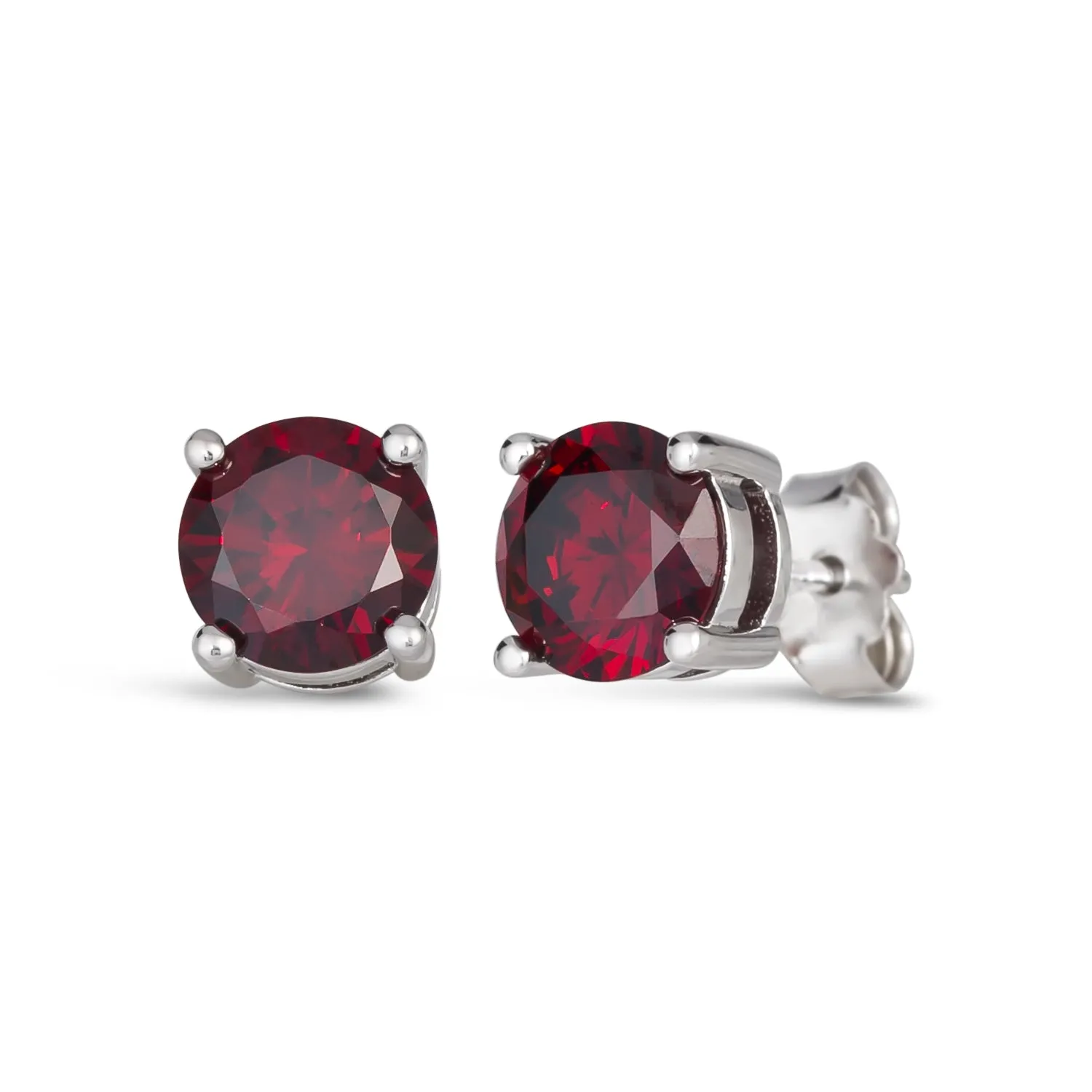 Rainbow Gem Studs by Kathy Hilton