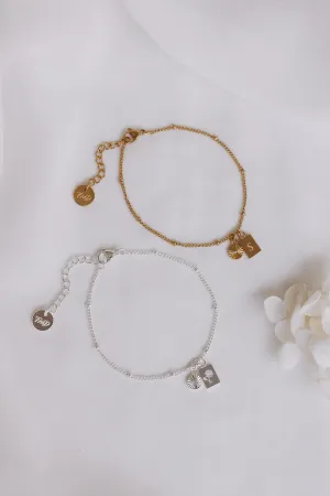 Rita - Stainless Steel Engraved Bracelet
