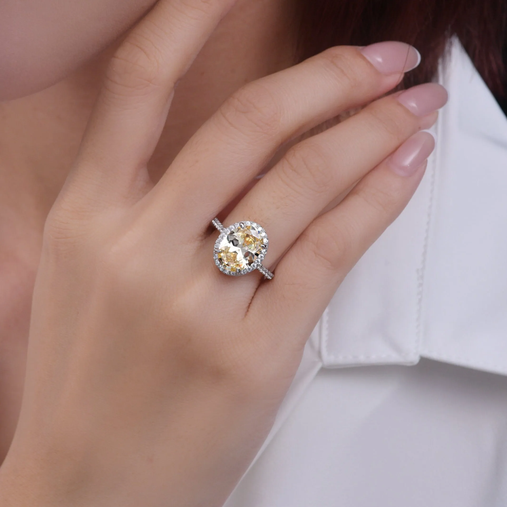 Runway Ready 4 Carat Oval Ring