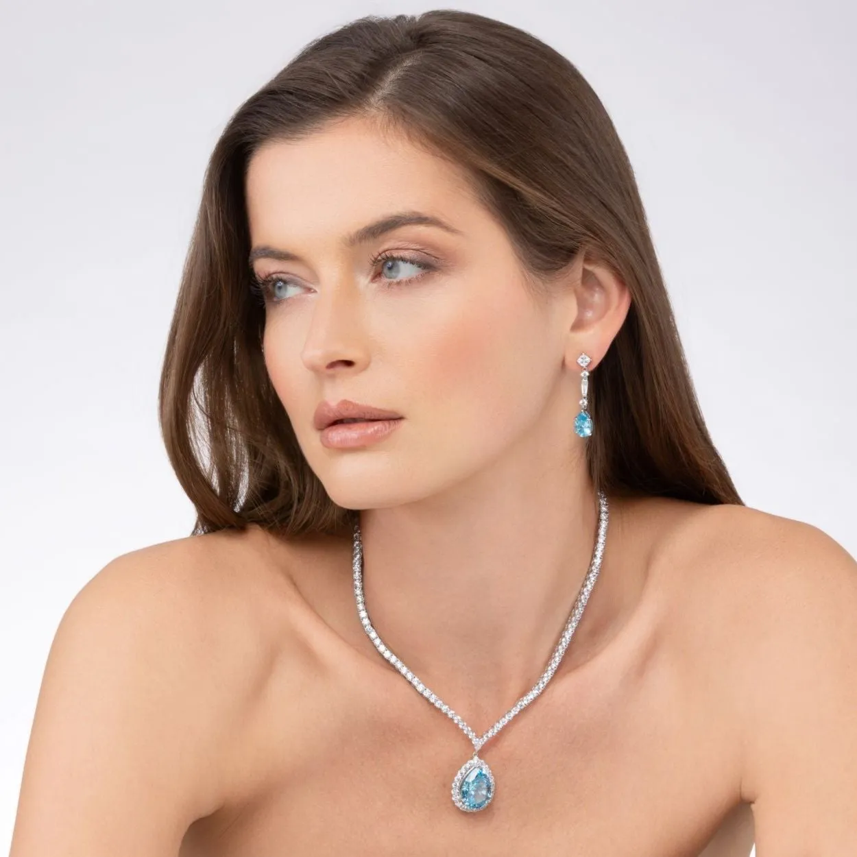 Santiago de Cuba Aquamarine Crystalline Drops