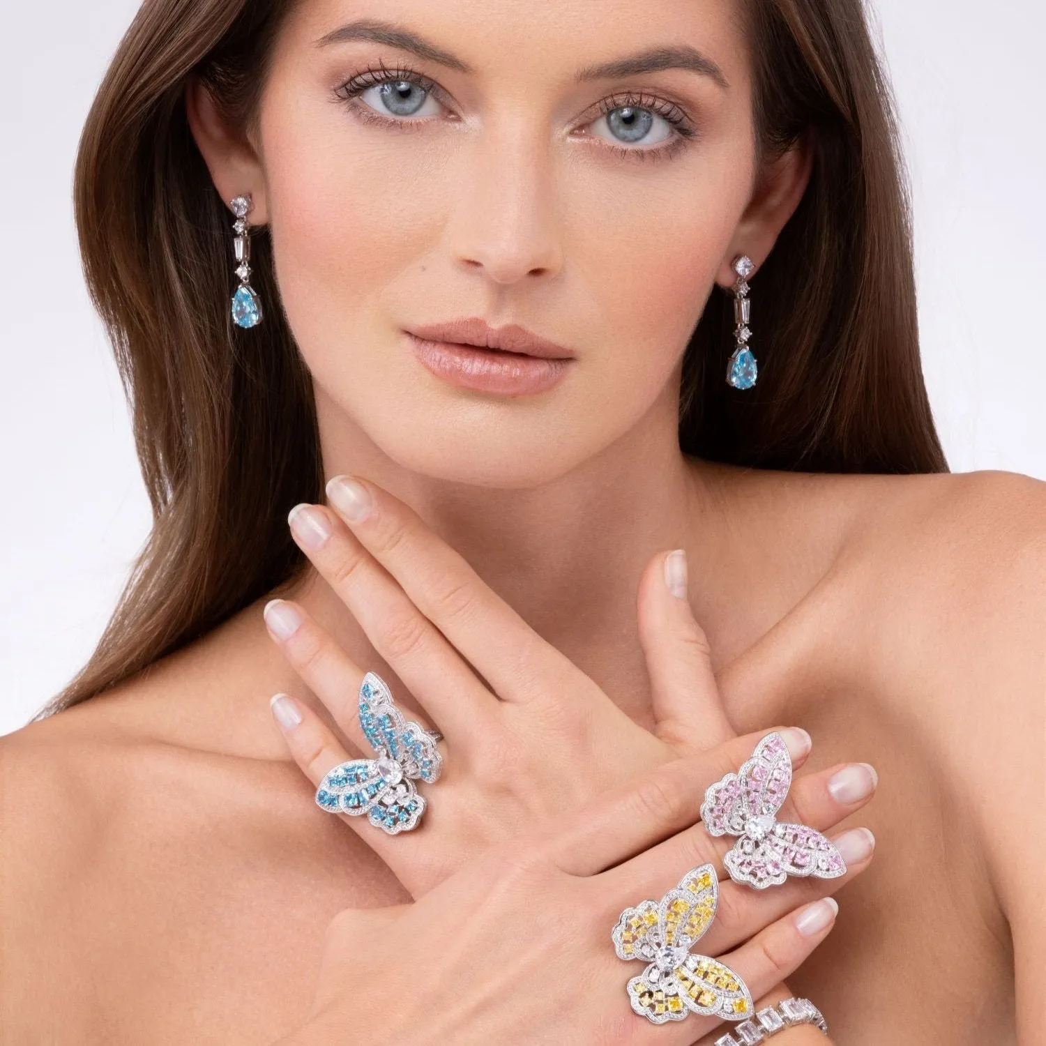 Santiago de Cuba Aquamarine Crystalline Drops
