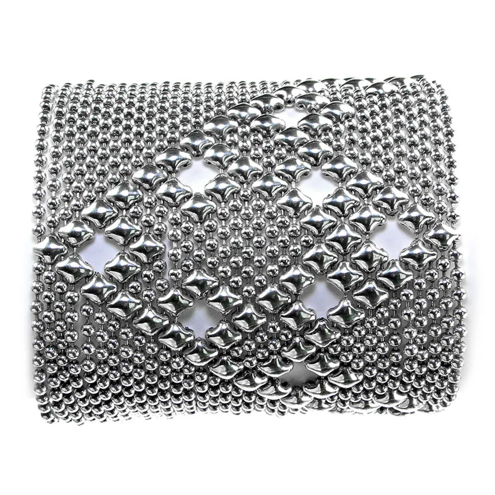 SG Liquid Metal B103-N (Chrome Finish) Bracelet by Sergio Gutierrez