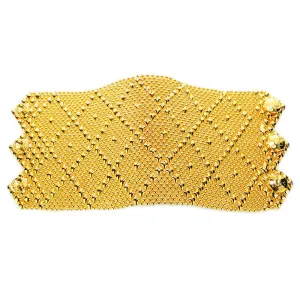 SG Liquid Metal B11?CG24K Gold 24k Finish Bracelet by Sergio Gutierrez