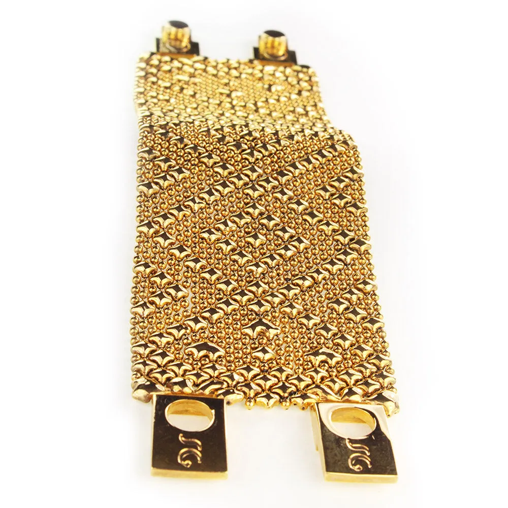 SG Liquid Metal TB40 ?C G24K Gold 24K Finish Bracelet by Sergio Gutierrez