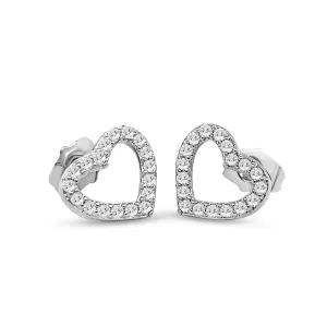 Siena Heart Studs by AZ Essentials