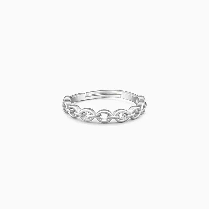 Silver Chainlinks Ring