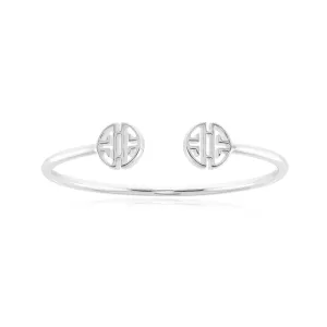 Silver Shou Wire Cuff