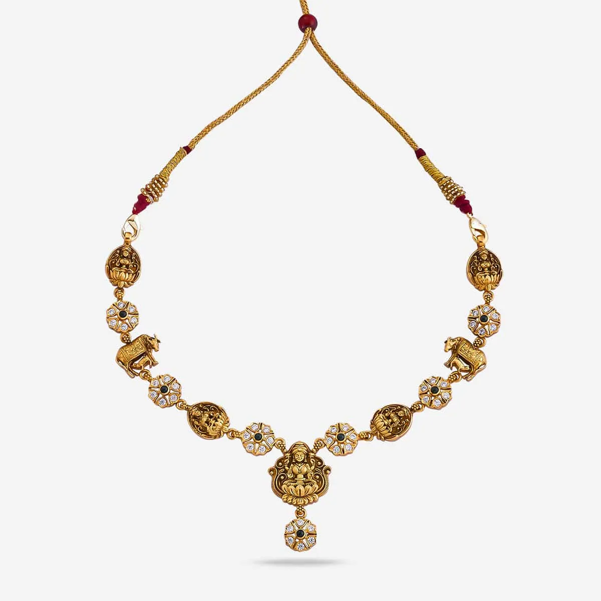Silver Temple Necklace 164237