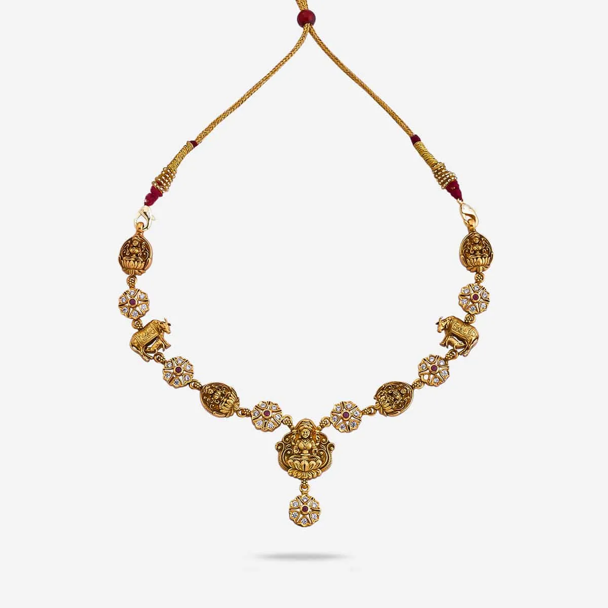 Silver Temple Necklace 164237