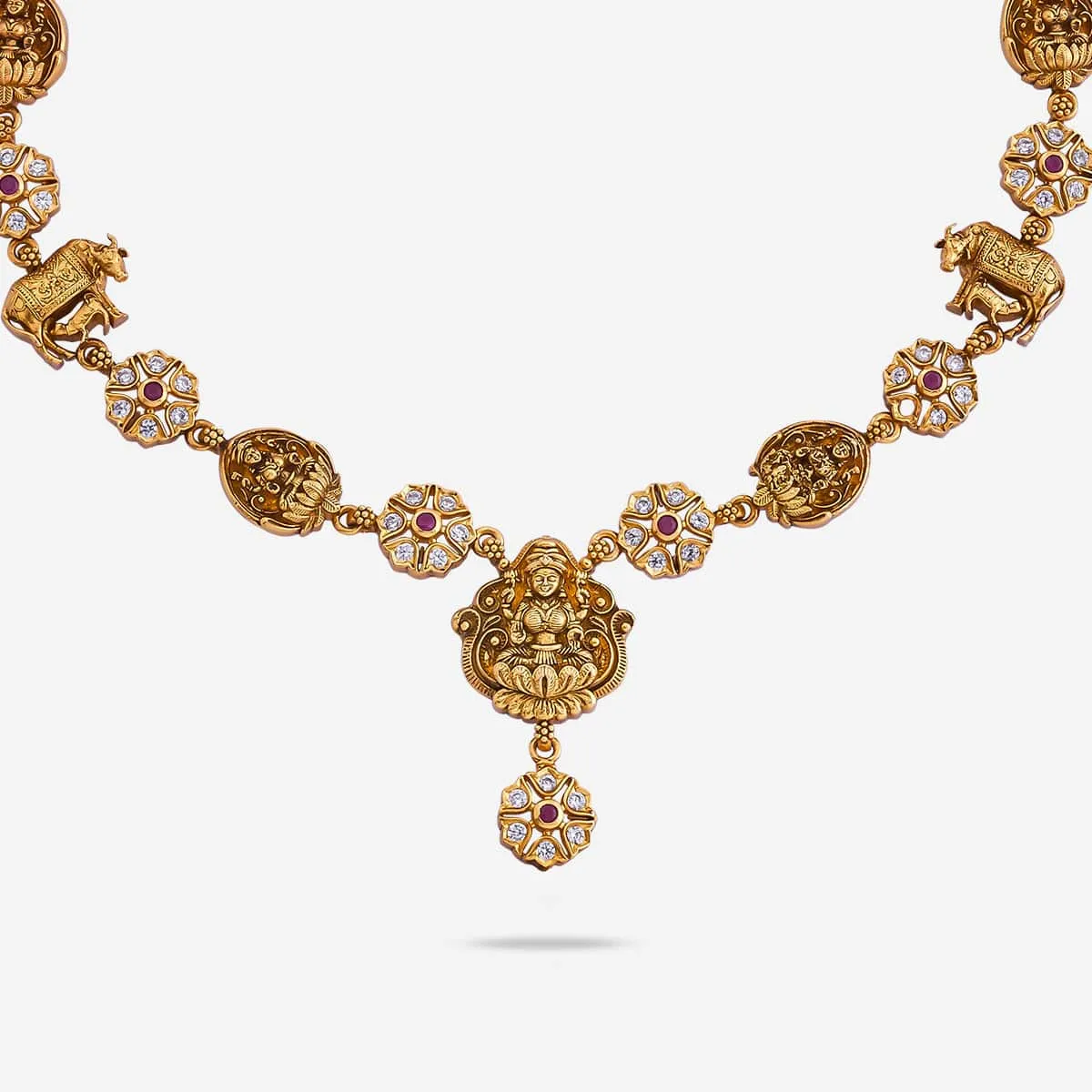 Silver Temple Necklace 164237