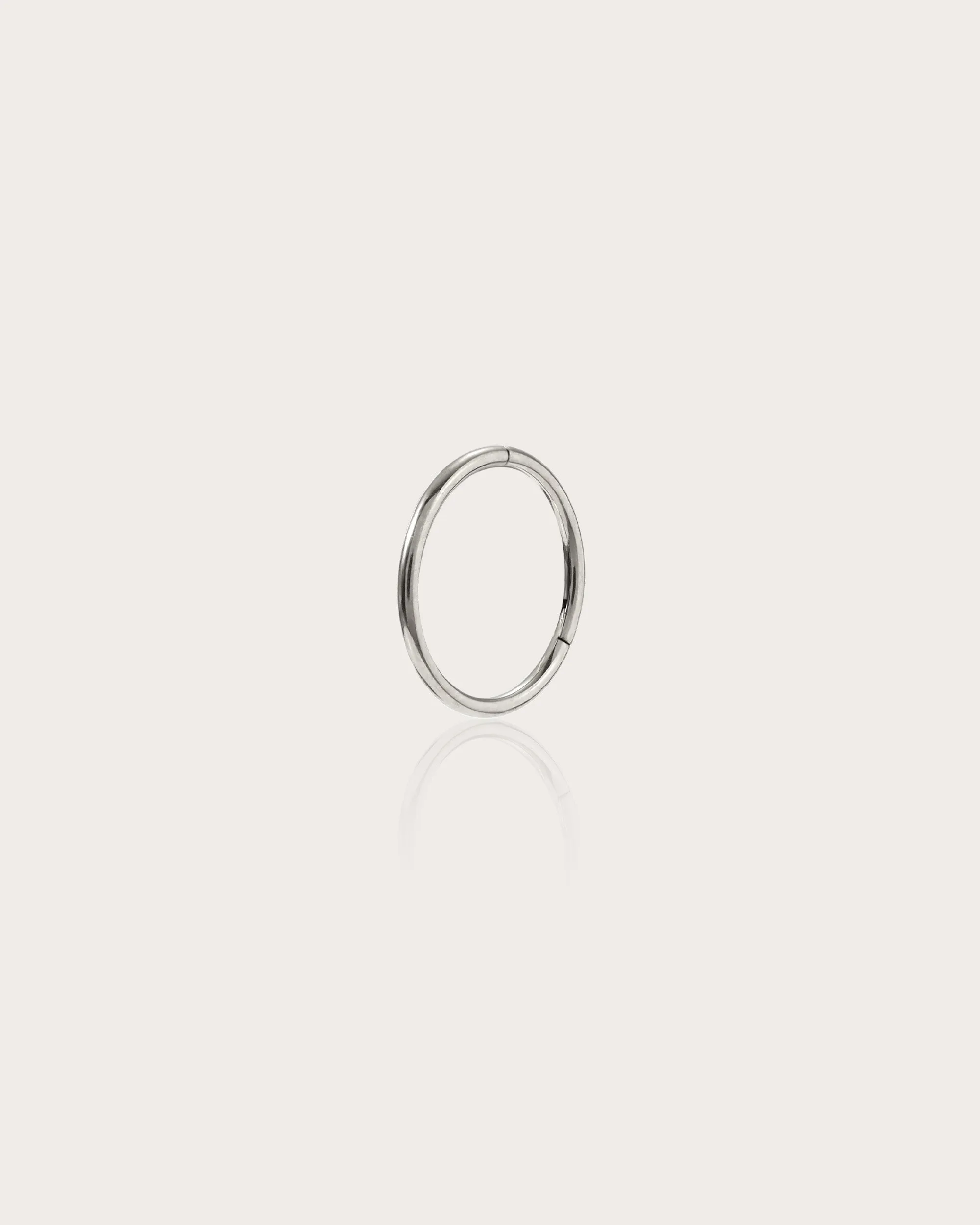 Single Mini Hoop Helix Earring in Gold