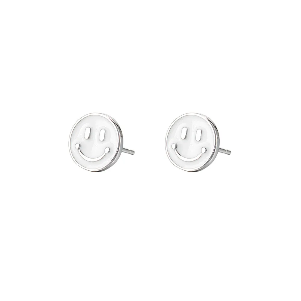 Smiley Face Stud Earrings