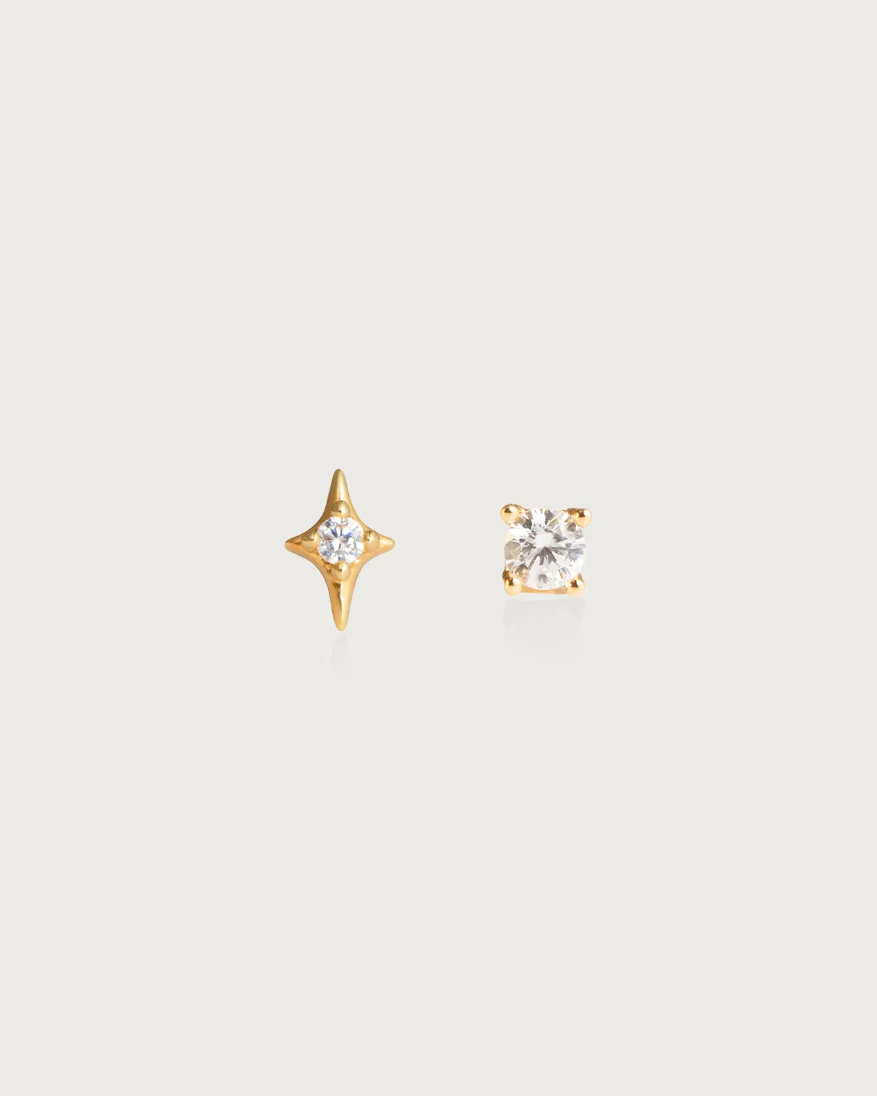 Sparkle Flat Back Helix Earring Set