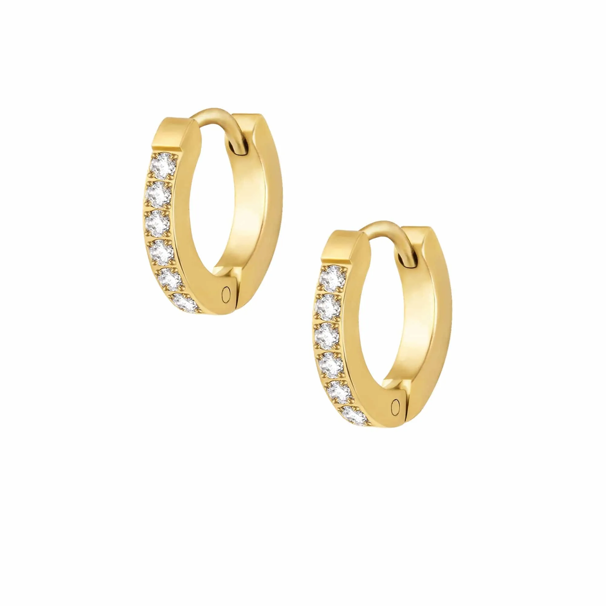 Spring Hoop Earrings