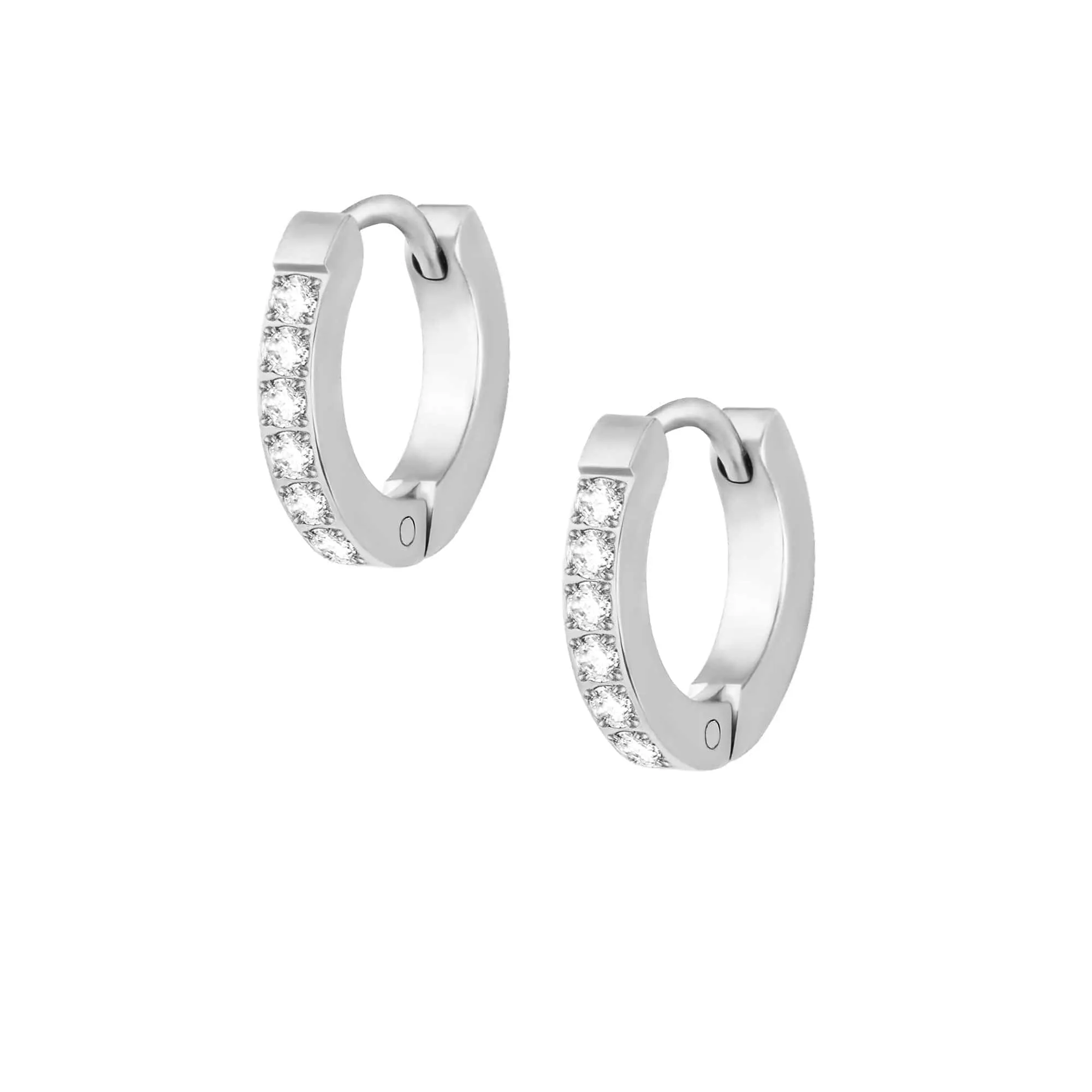 Spring Hoop Earrings