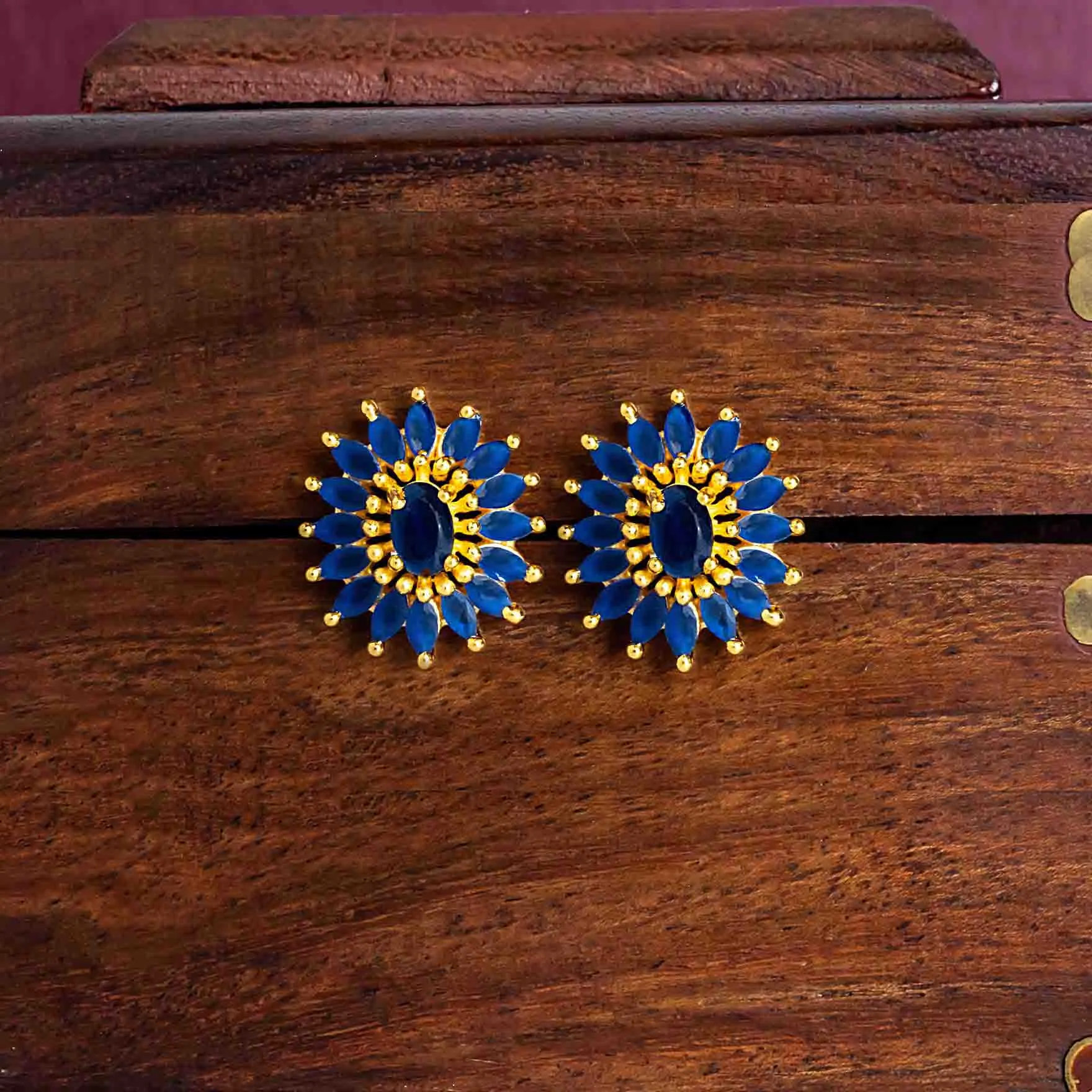 Stone Earring PSST15BL-041