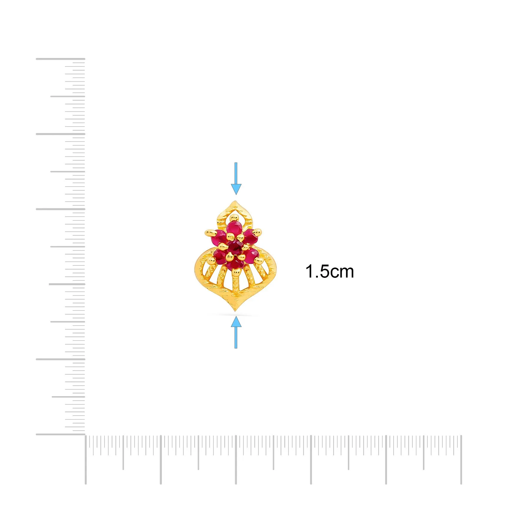Stone Earring PSST243R-001
