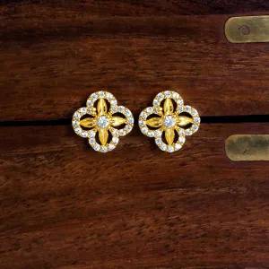 Stone Earring PSST396W-001