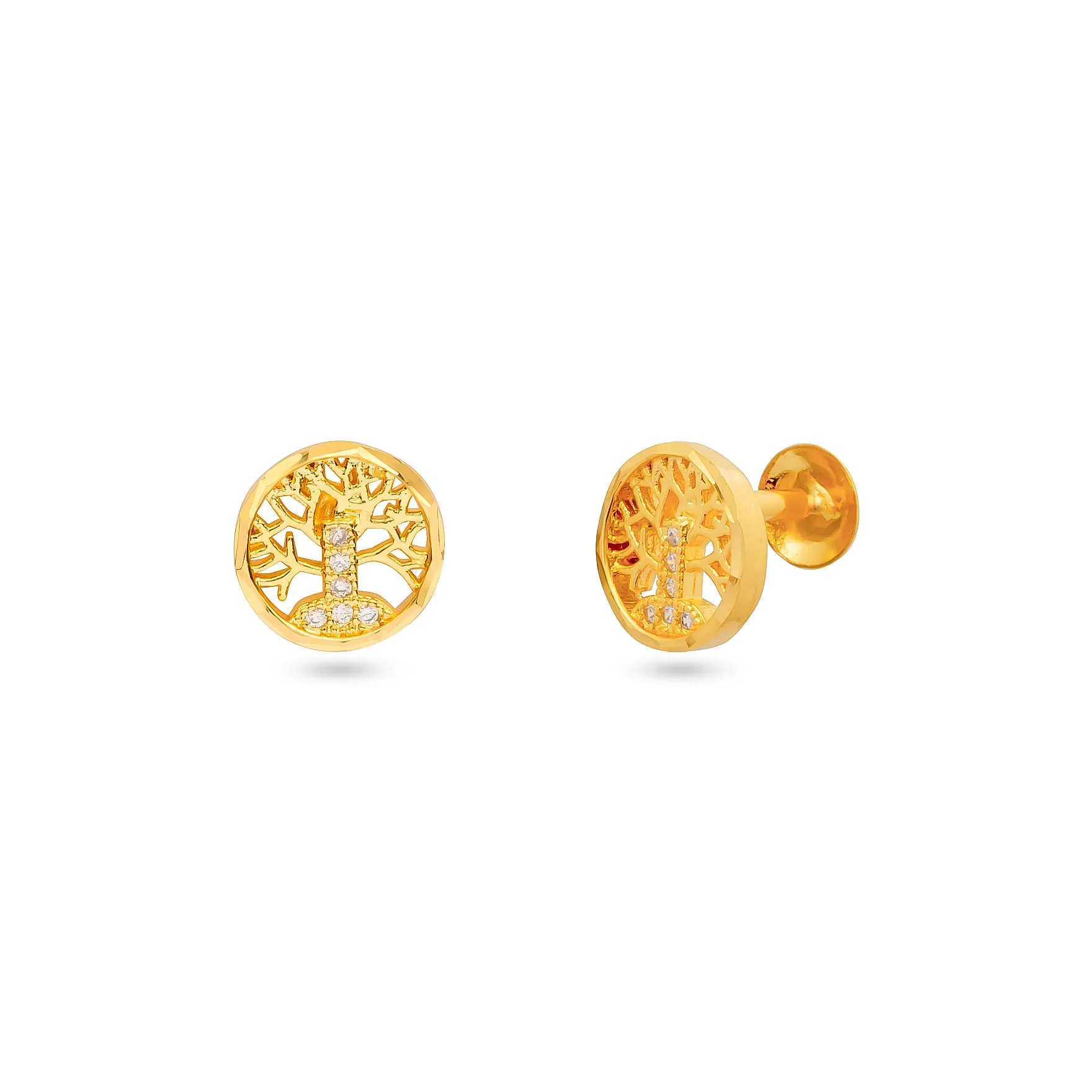 Stone Earring PSST421W-001