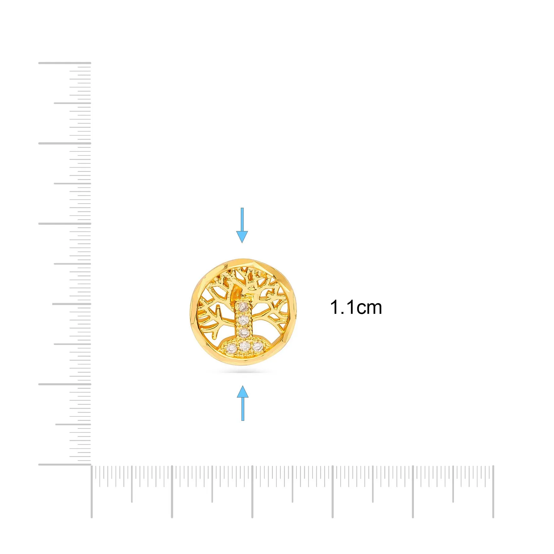 Stone Earring PSST421W-001
