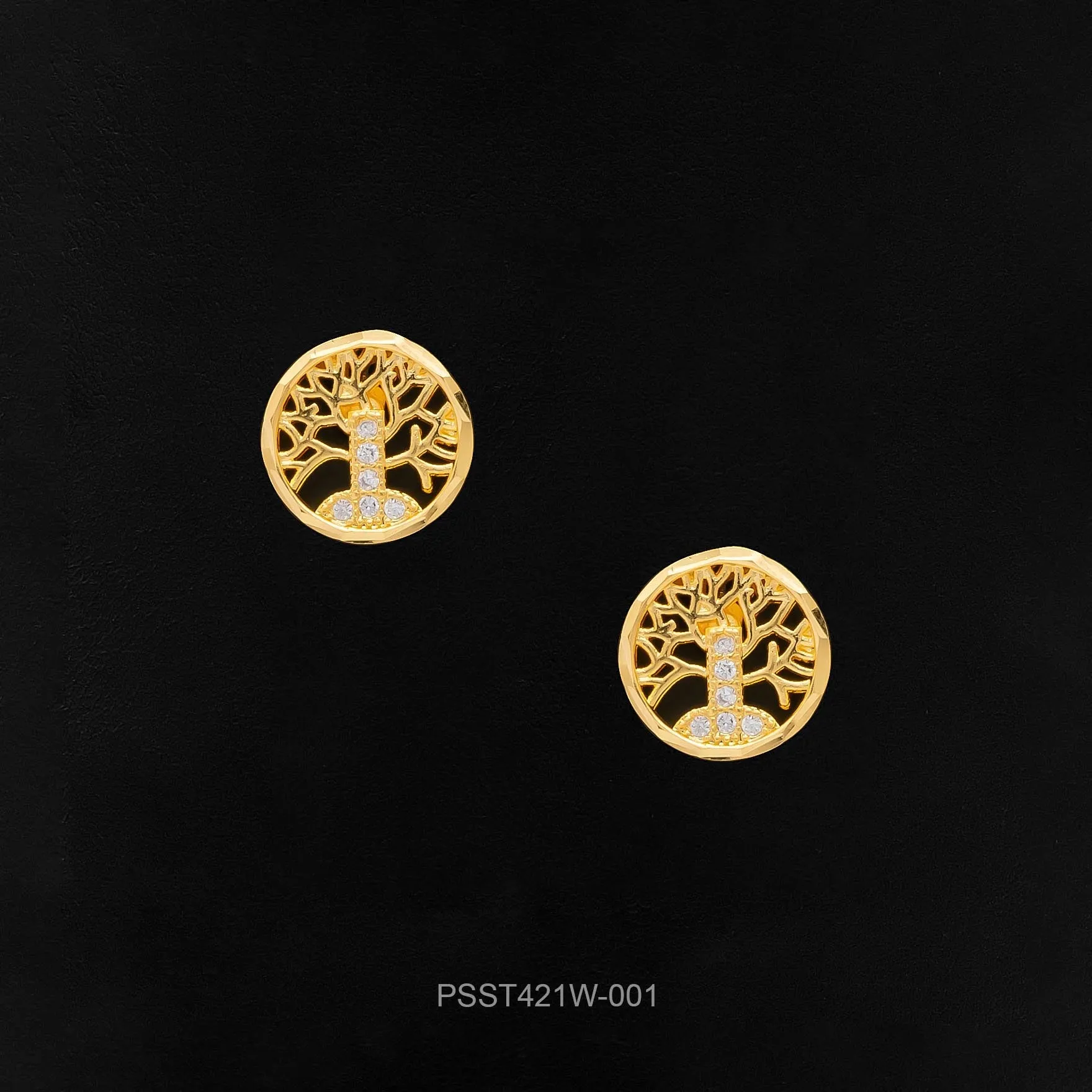 Stone Earring PSST421W-001