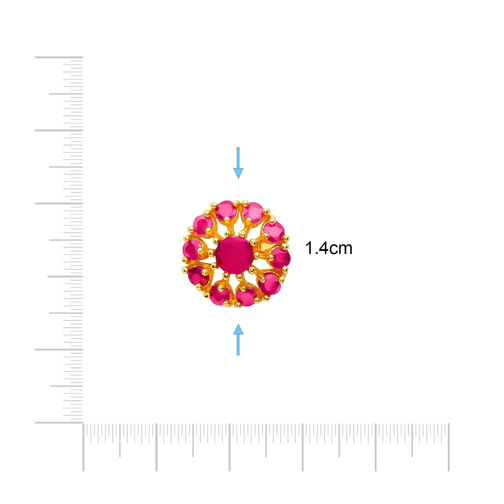 Stone Earring PSST7R-051