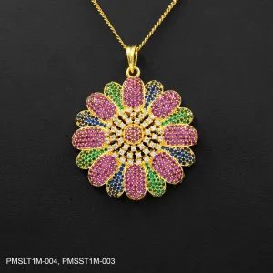 STONE PENDANT WITH STUD PMSLST1WPN PMSLT1M-004, PMSST1M-003