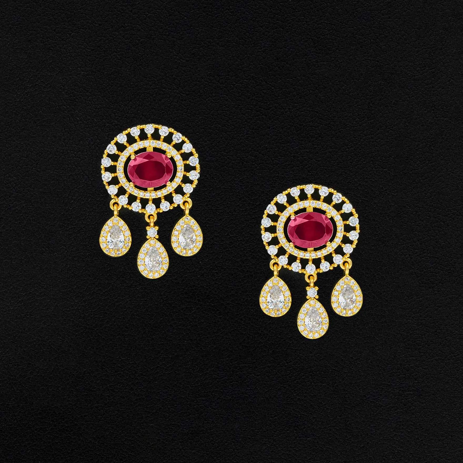 STONE PENDANT WITH STUD PMSLT5WR-003, PMSHST61WR-082