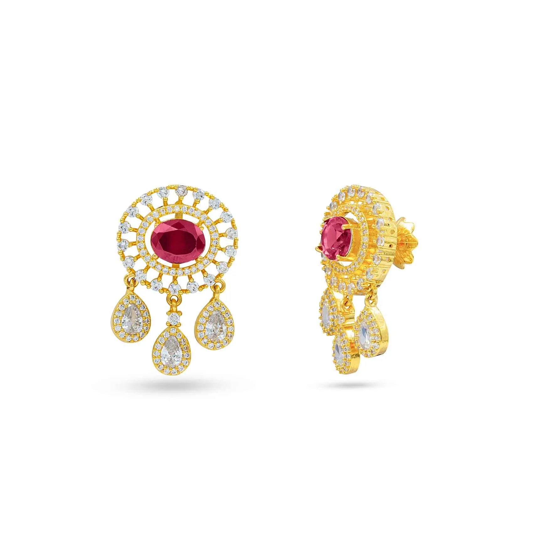 STONE PENDANT WITH STUD PMSLT5WR-003, PMSHST61WR-082