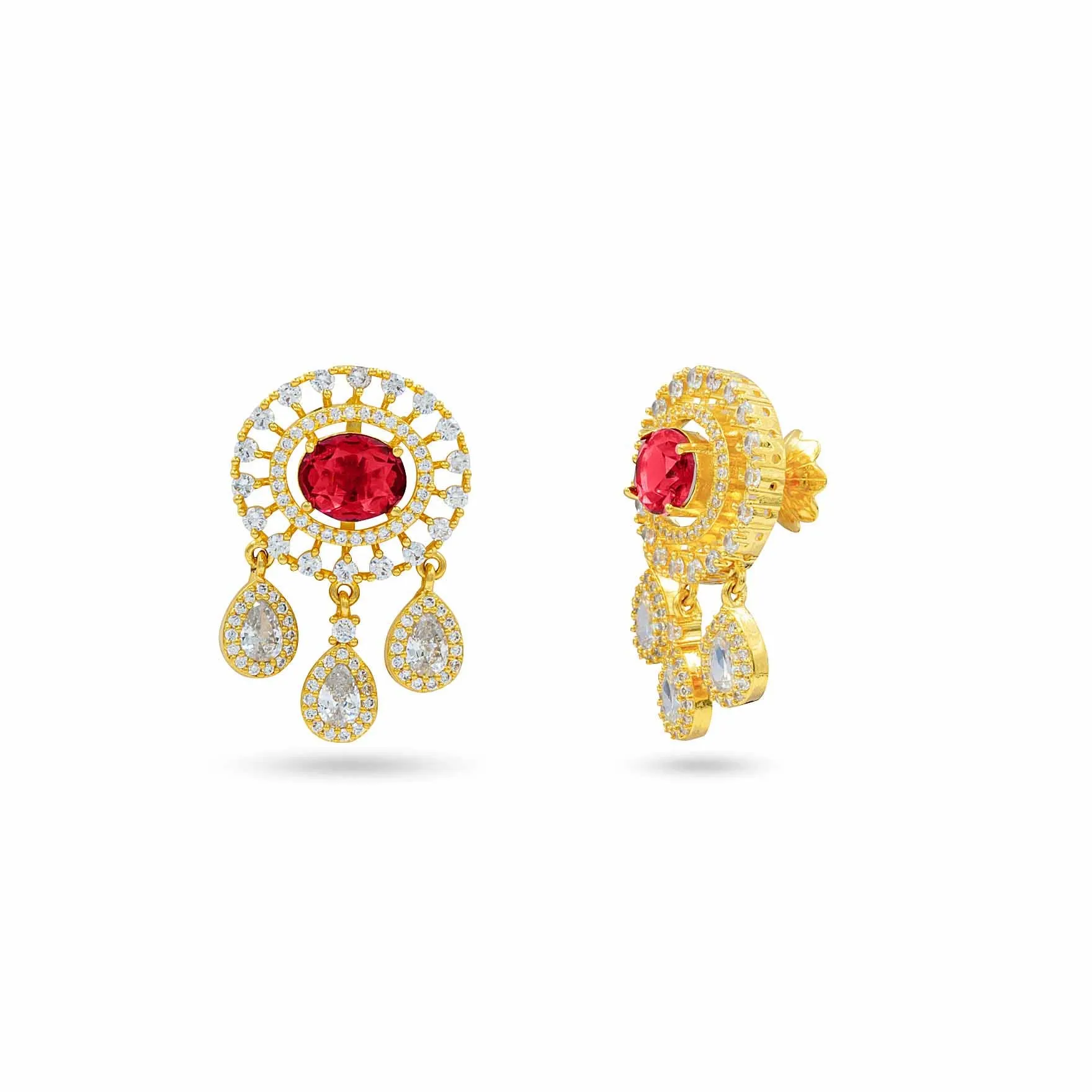 STONE PENDANT WITH STUD PMSLT5WX-003,PMSHST61WX-082