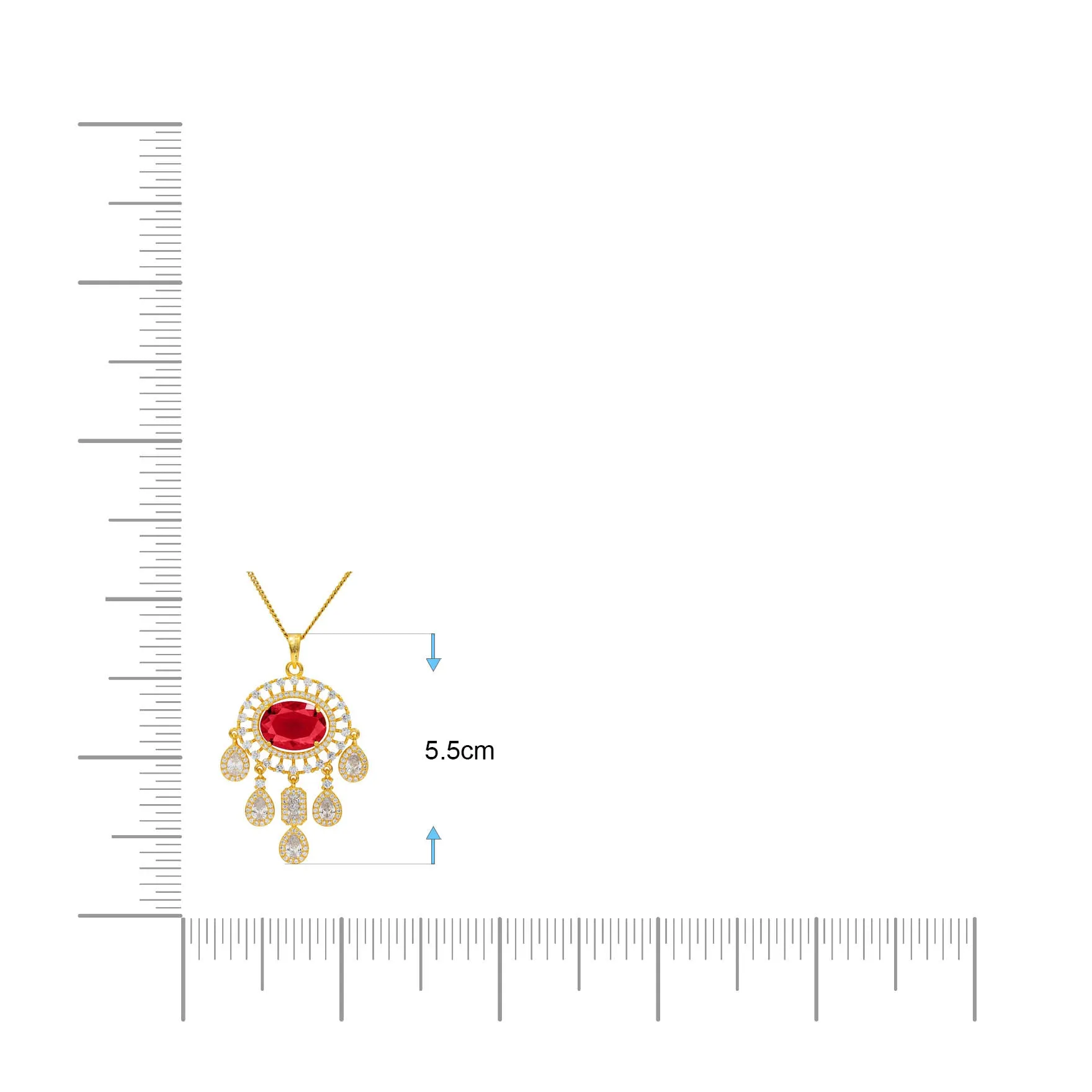 STONE PENDANT WITH STUD PMSLT5WX-003,PMSHST61WX-082