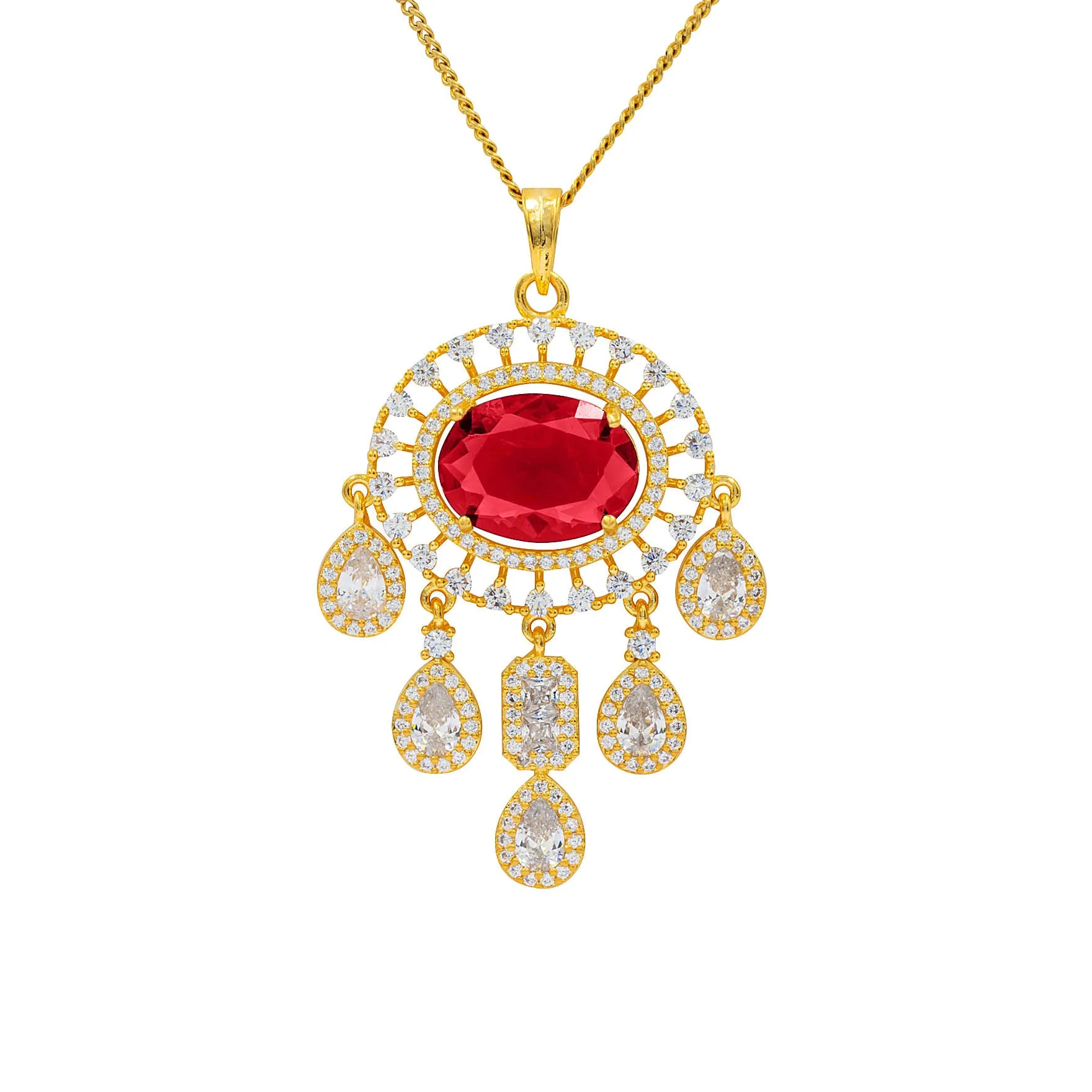STONE PENDANT WITH STUD PMSLT5WX-003,PMSHST61WX-082