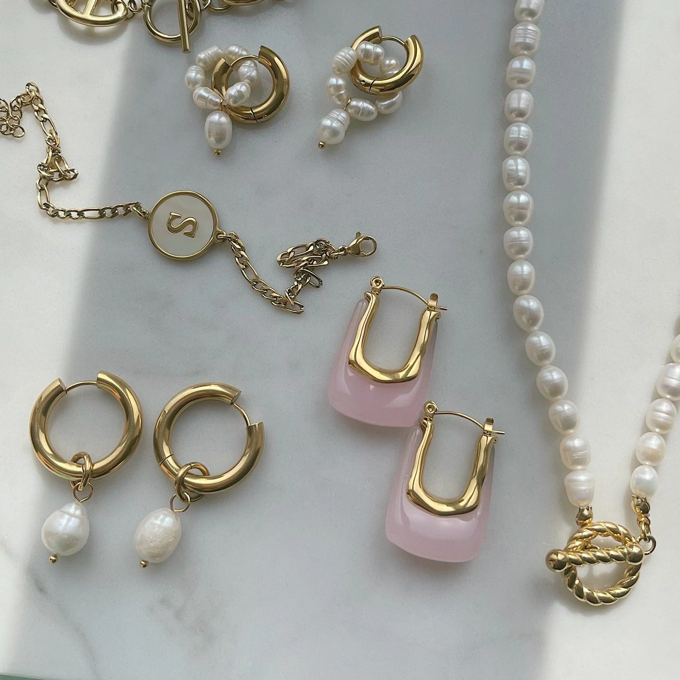 Sunkissed Hoop Earrings