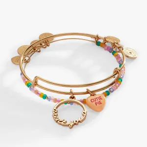 Sweethearts? ??Cutie Pie?? Set of 2 Bangles