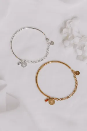 Tamara - Engraved Stainless Steel Bracelet