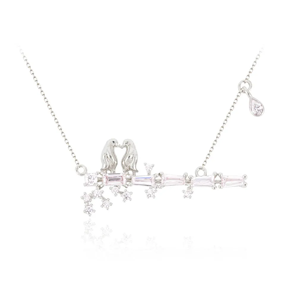 TEAR OF GLACIER 2-PENGUIN Necklace