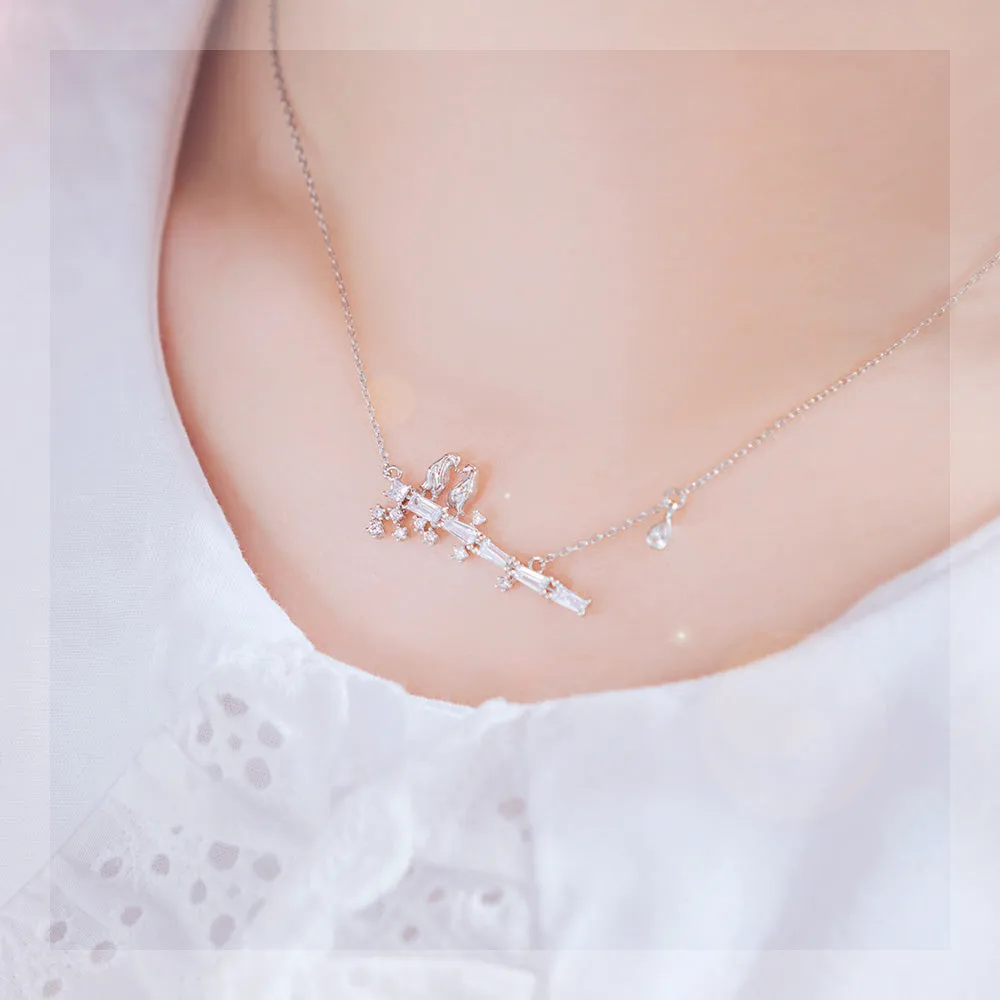 TEAR OF GLACIER 2-PENGUIN Necklace
