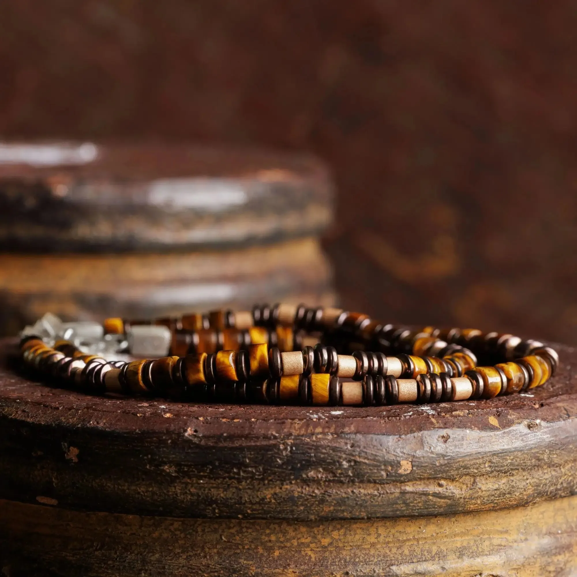 Tiger Eye Bracelet XII (4mm)