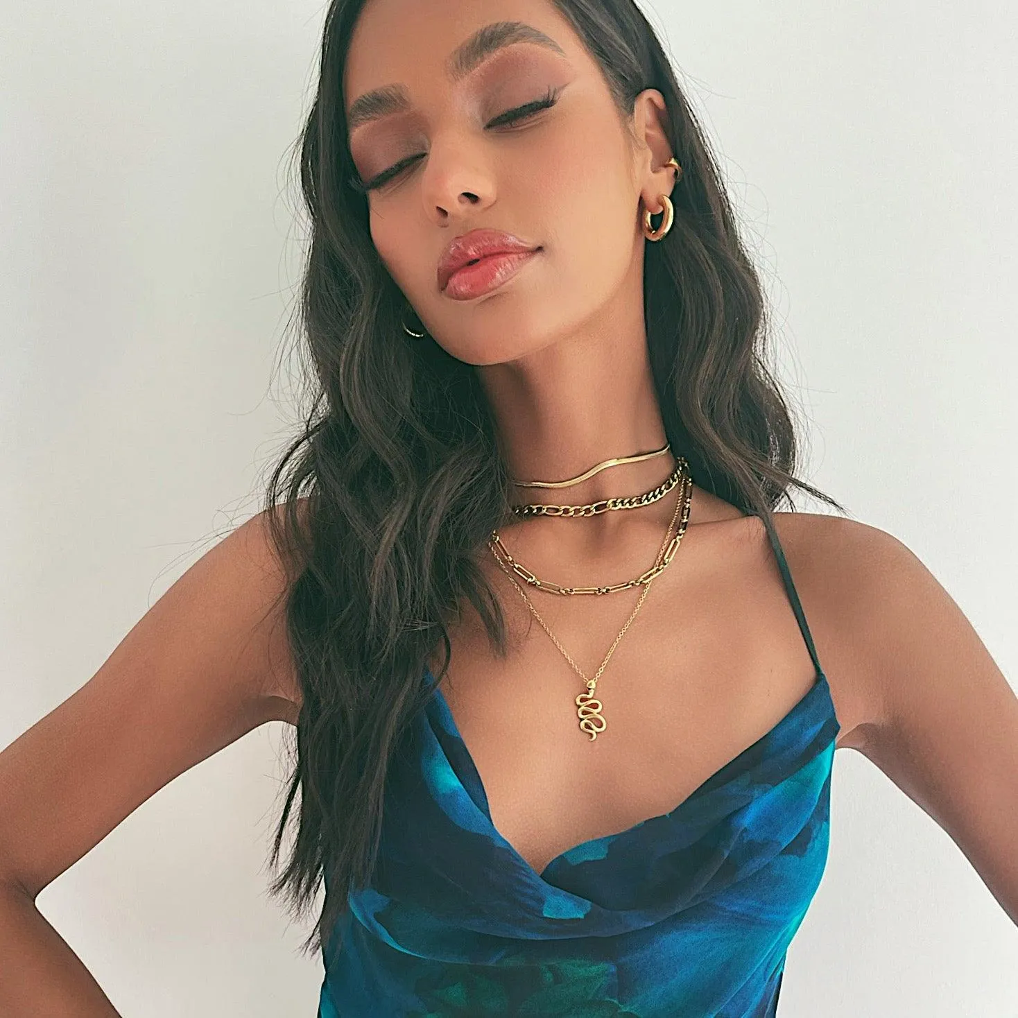 Tube Hoop Earrings