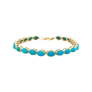 Turquoise Segment Bracelet