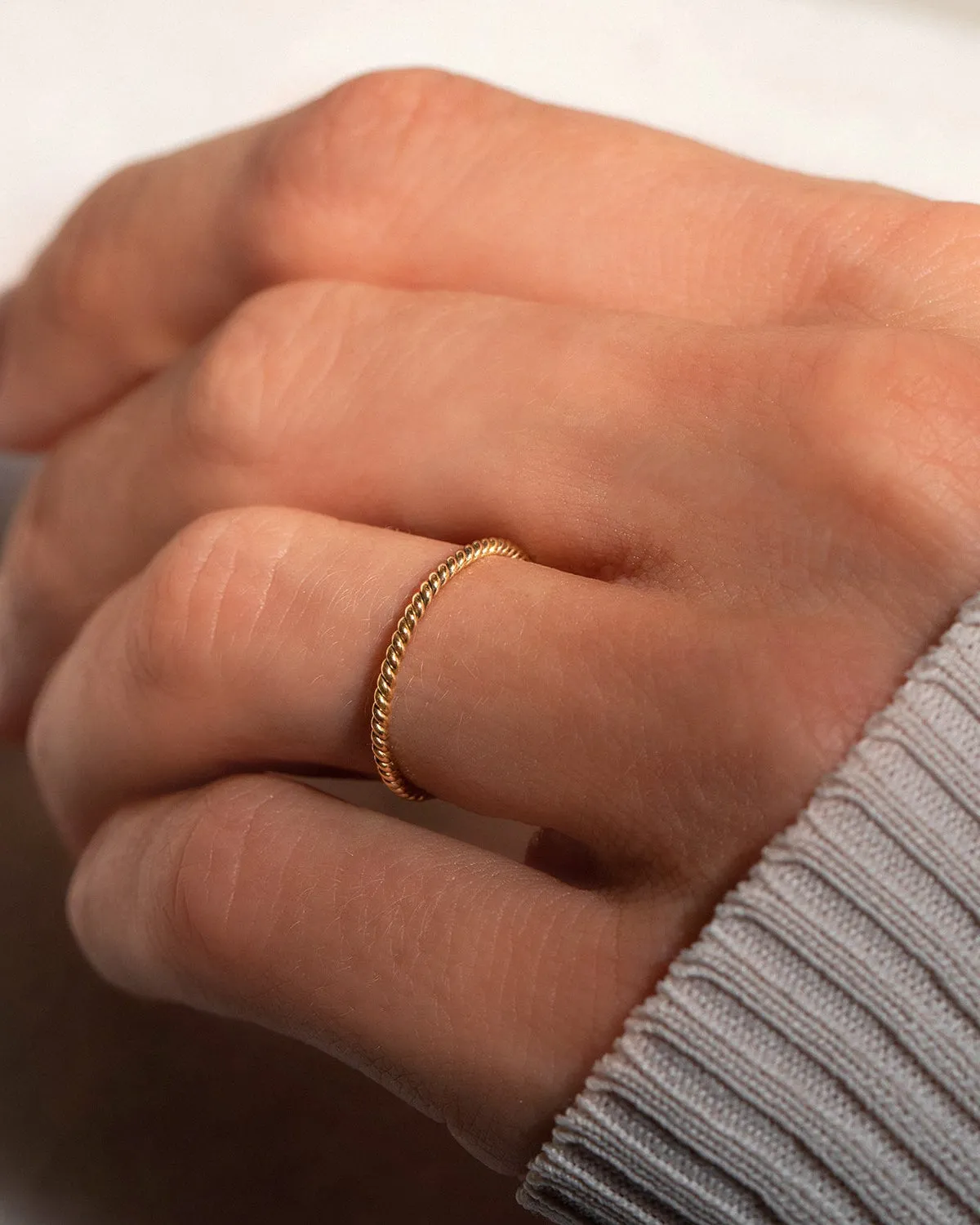Twist Band Ring