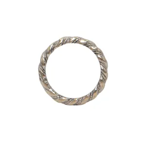 Vintage 14k Two-Toned Gold Twisted Cable Ring
