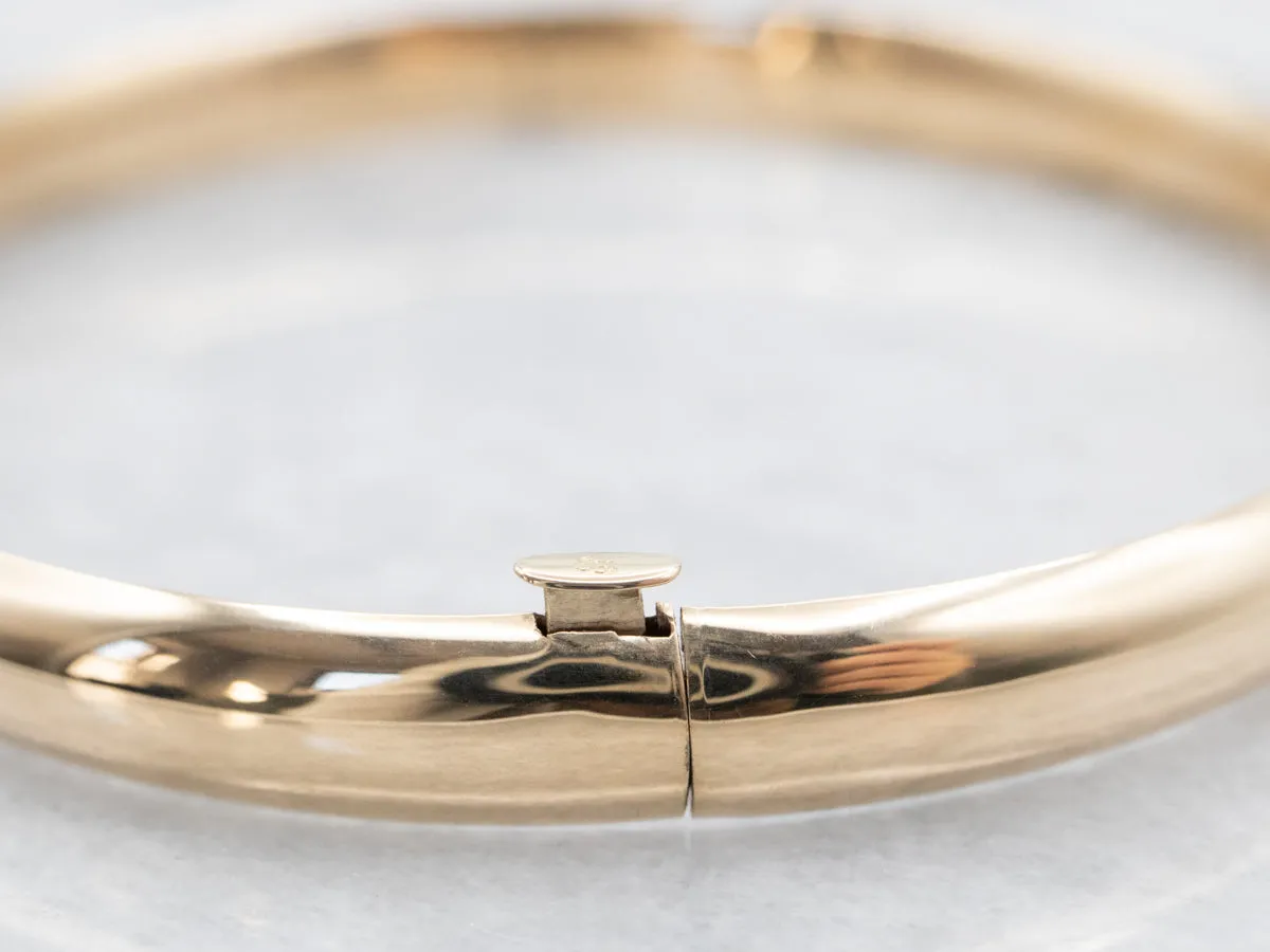 Vintage Gold Bangle Bracelet