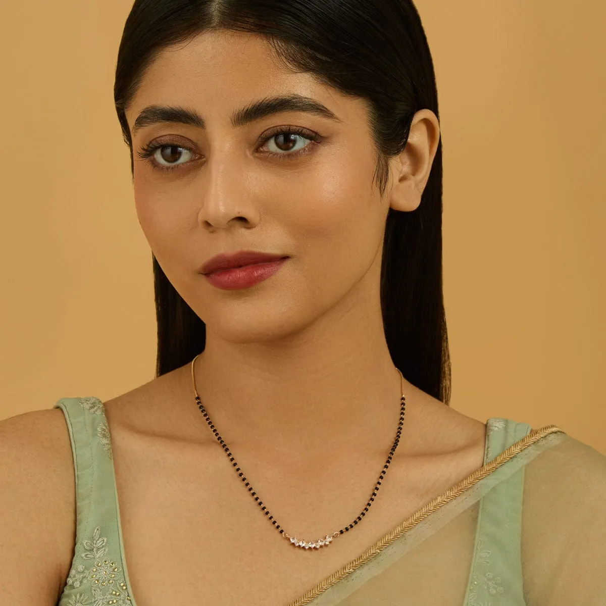 Zircon Mangalsutra 184840